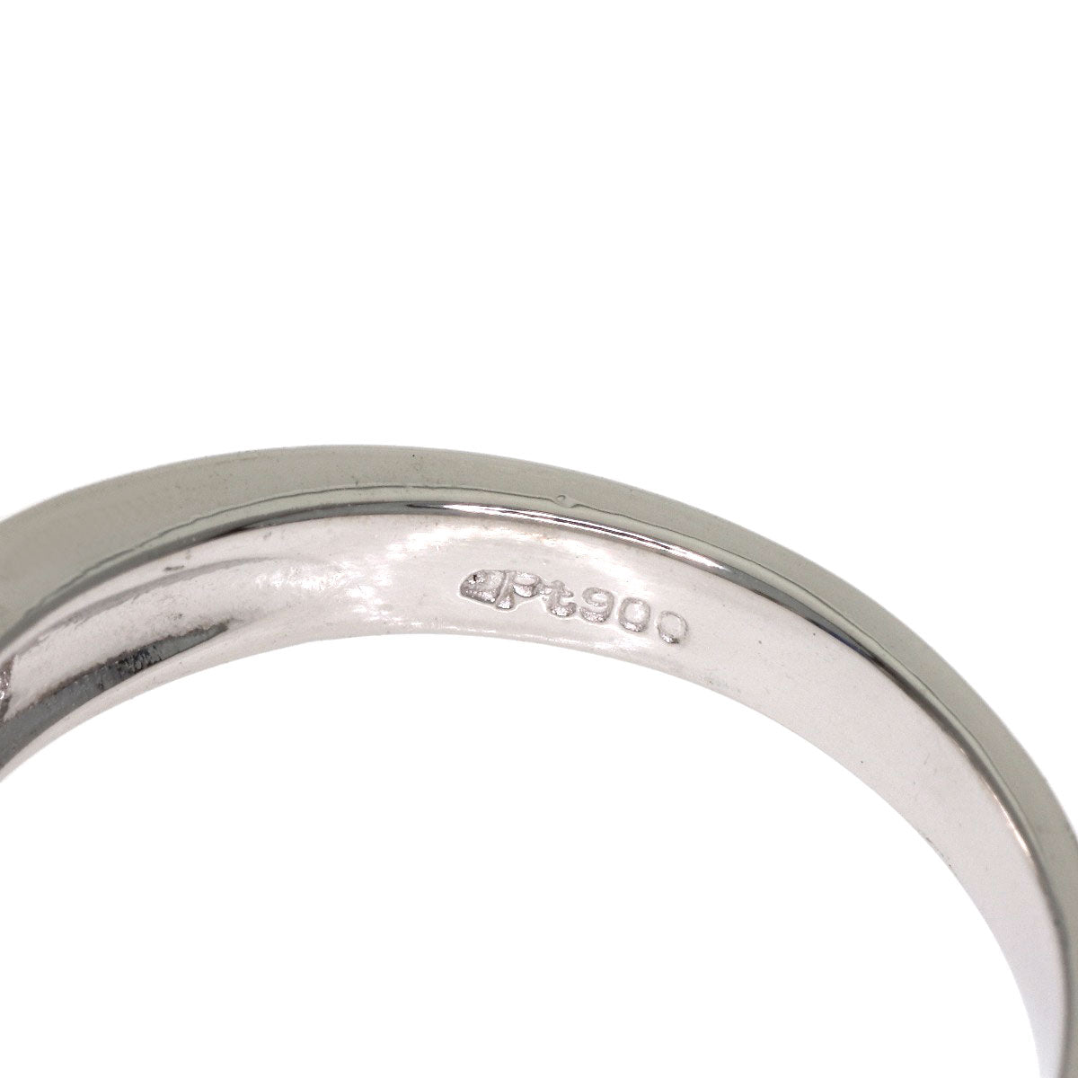 0.74ct Sapphire Diamond Ring Platinum PT900 5.7g　Ladies