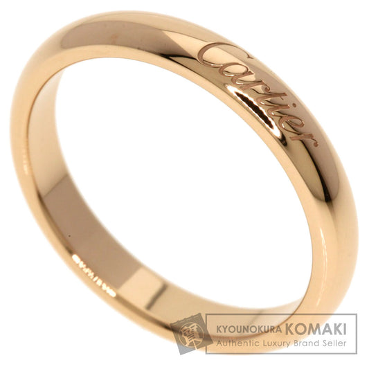 CARTIER 1895 Wedding #50 Ring K18 Pink Gold Ladies [Used]