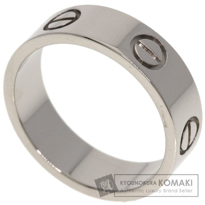 CARTIER love ring #52 Ring K18 White Gold Ladies [Used]