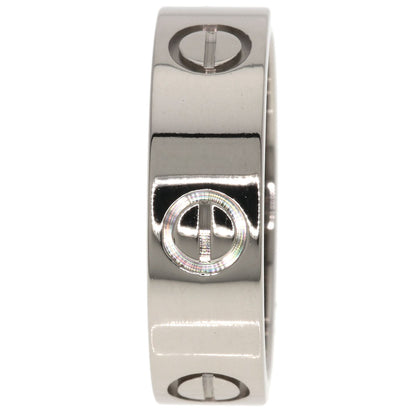 CARTIER love ring #52 Ring K18 White Gold Ladies [Used]
