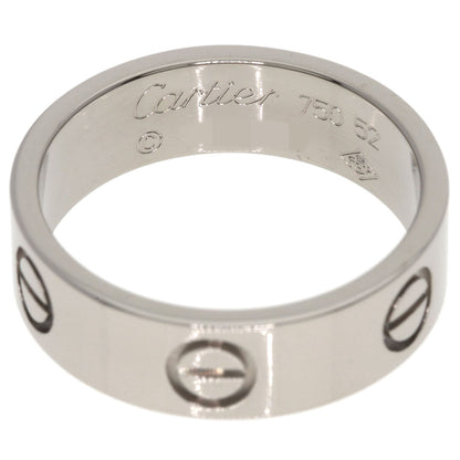 CARTIER love ring #52 Ring K18 White Gold Ladies [Used]