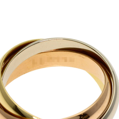 CARTIER Trinity #51 Ring K18 Yellow Gold K18 White GoldLadies [Used]