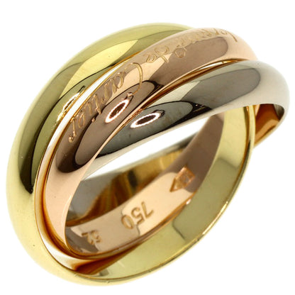 CARTIER Trinity #52 Ring K18 Yellow Gold K18 White GoldLadies [Used]