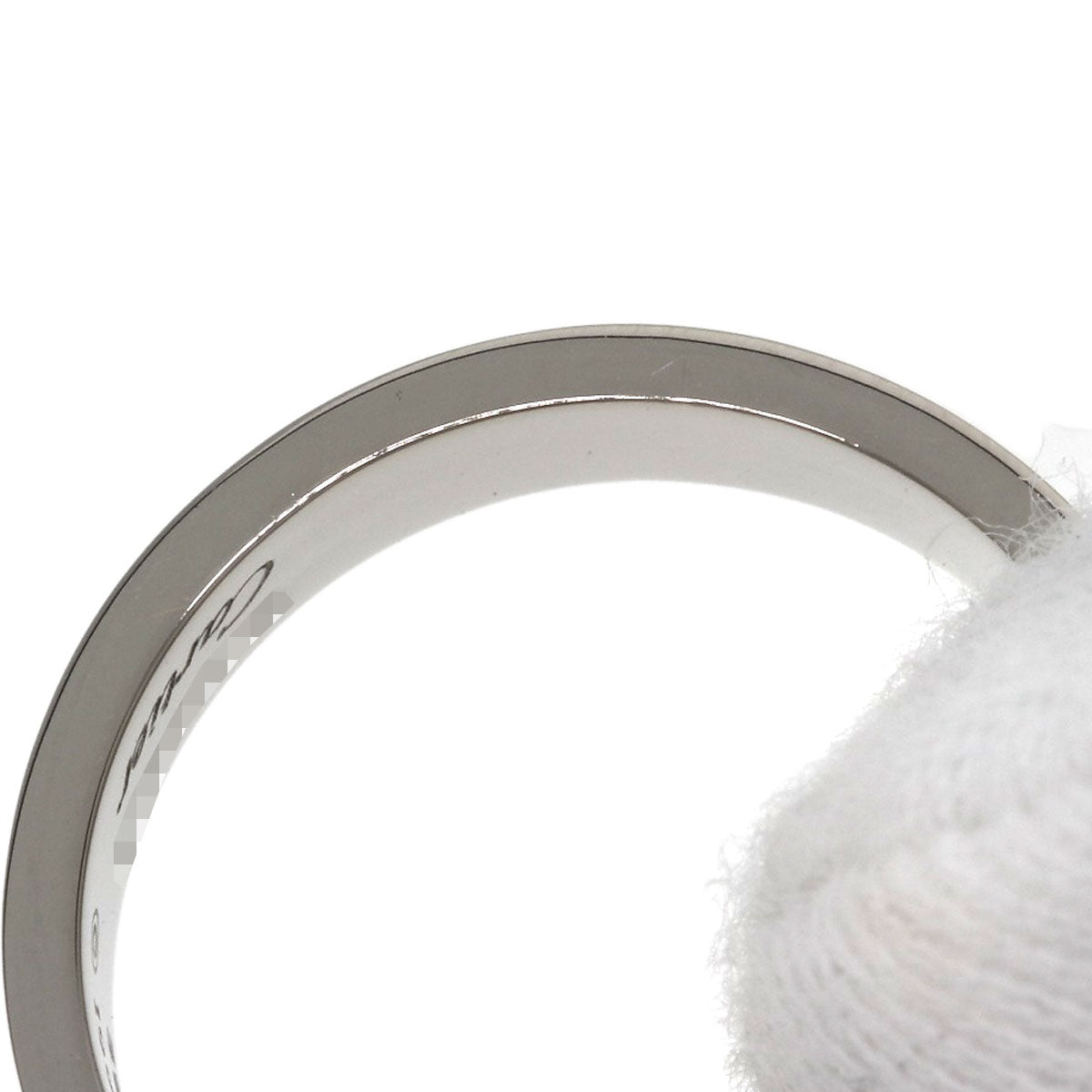 CARTIER love ring #59 Ring K18 White Gold Ladies [Used]
