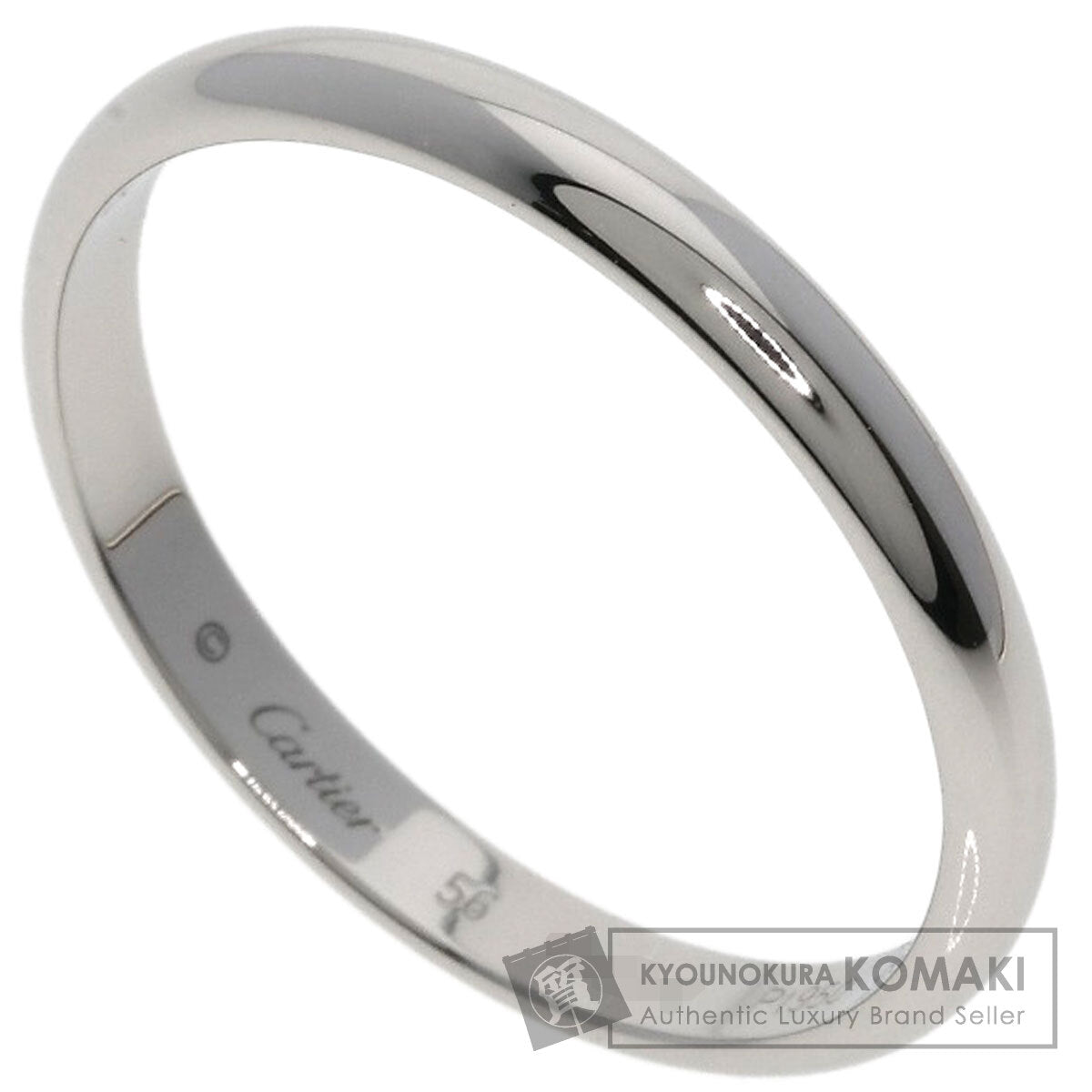 CARTIER Wedding #56 Ring Platinum PT950 Ladies [Used]