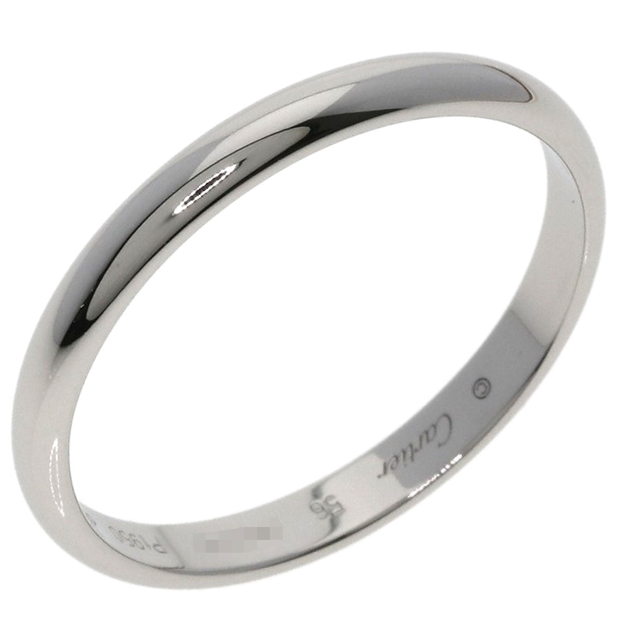 CARTIER Wedding #56 Ring Platinum PT950 Ladies [Used]