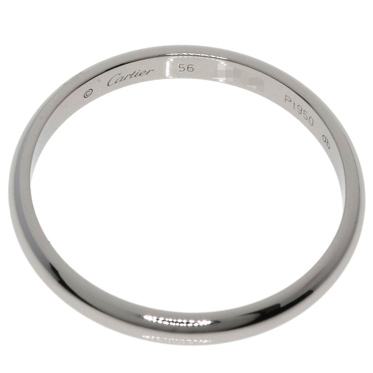 CARTIER Wedding #56 Ring Platinum PT950 Ladies [Used]