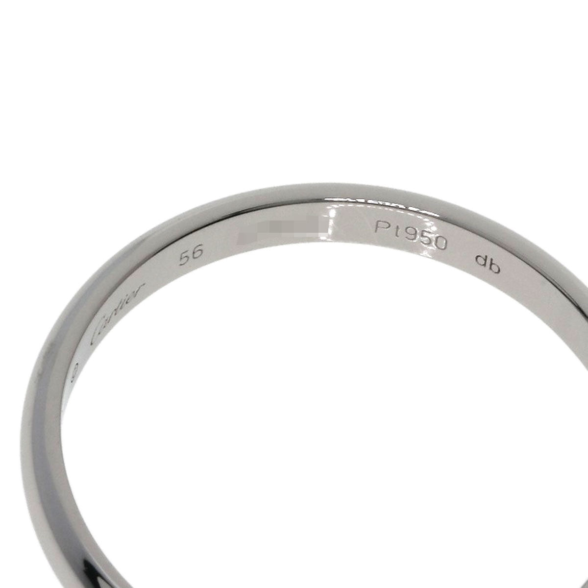 CARTIER Wedding #56 Ring Platinum PT950 Ladies [Used]