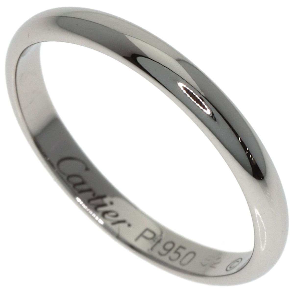 CARTIER Wedding #52 Ring Platinum PT950 Ladies [Used]