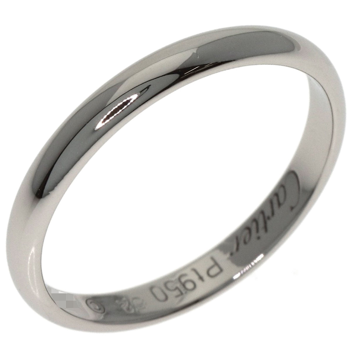 CARTIER Wedding #52 Ring Platinum PT950 Ladies [Used]