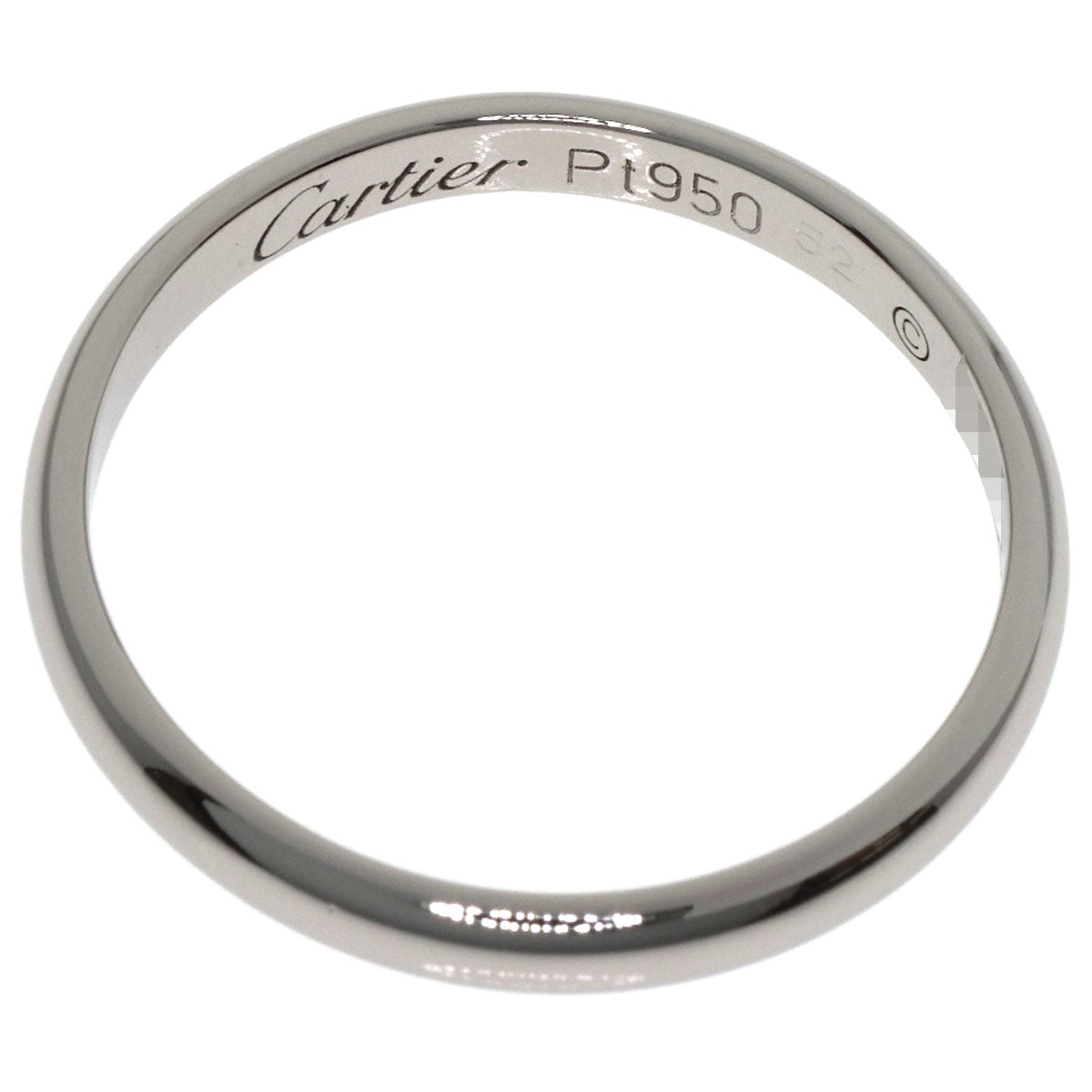 CARTIER Wedding #52 Ring Platinum PT950 Ladies [Used]