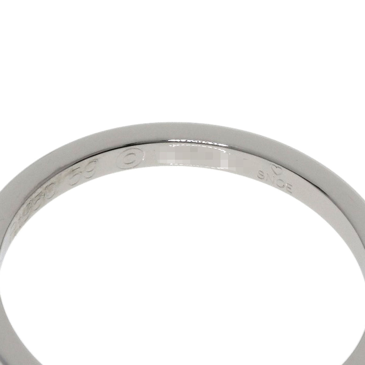 CARTIER Wedding # 59 Ring Platinum PT950 Ladies [Used]