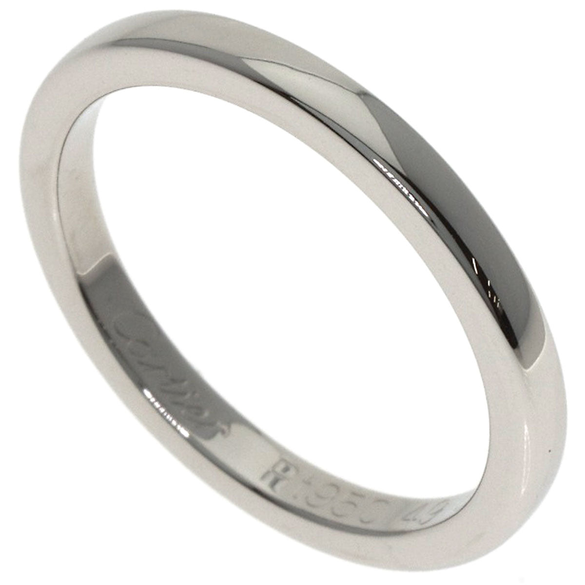 CARTIER Wedding #49 Ring Platinum PT950 Ladies [Used]