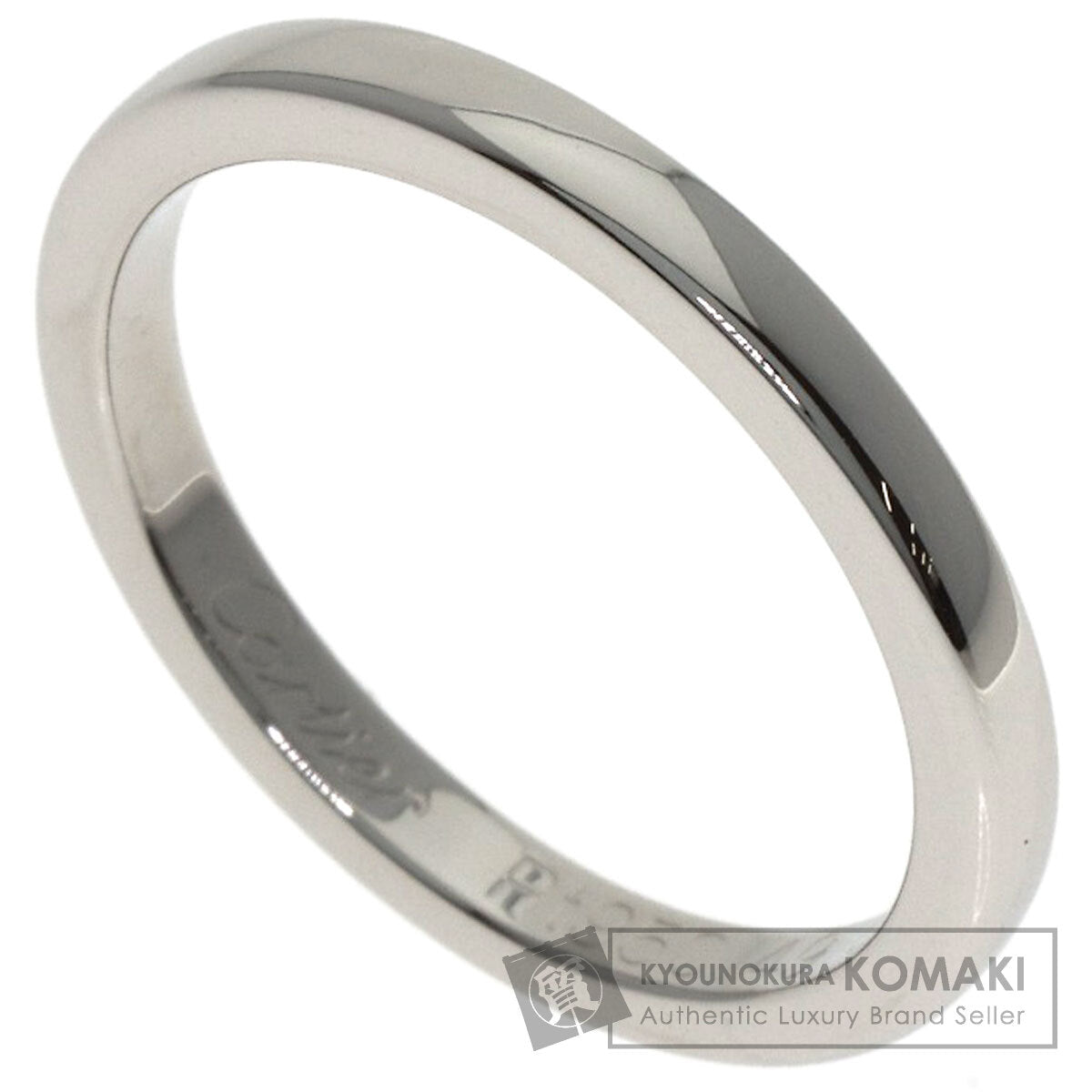 CARTIER Wedding #49 Ring Platinum PT950 Ladies [Used]