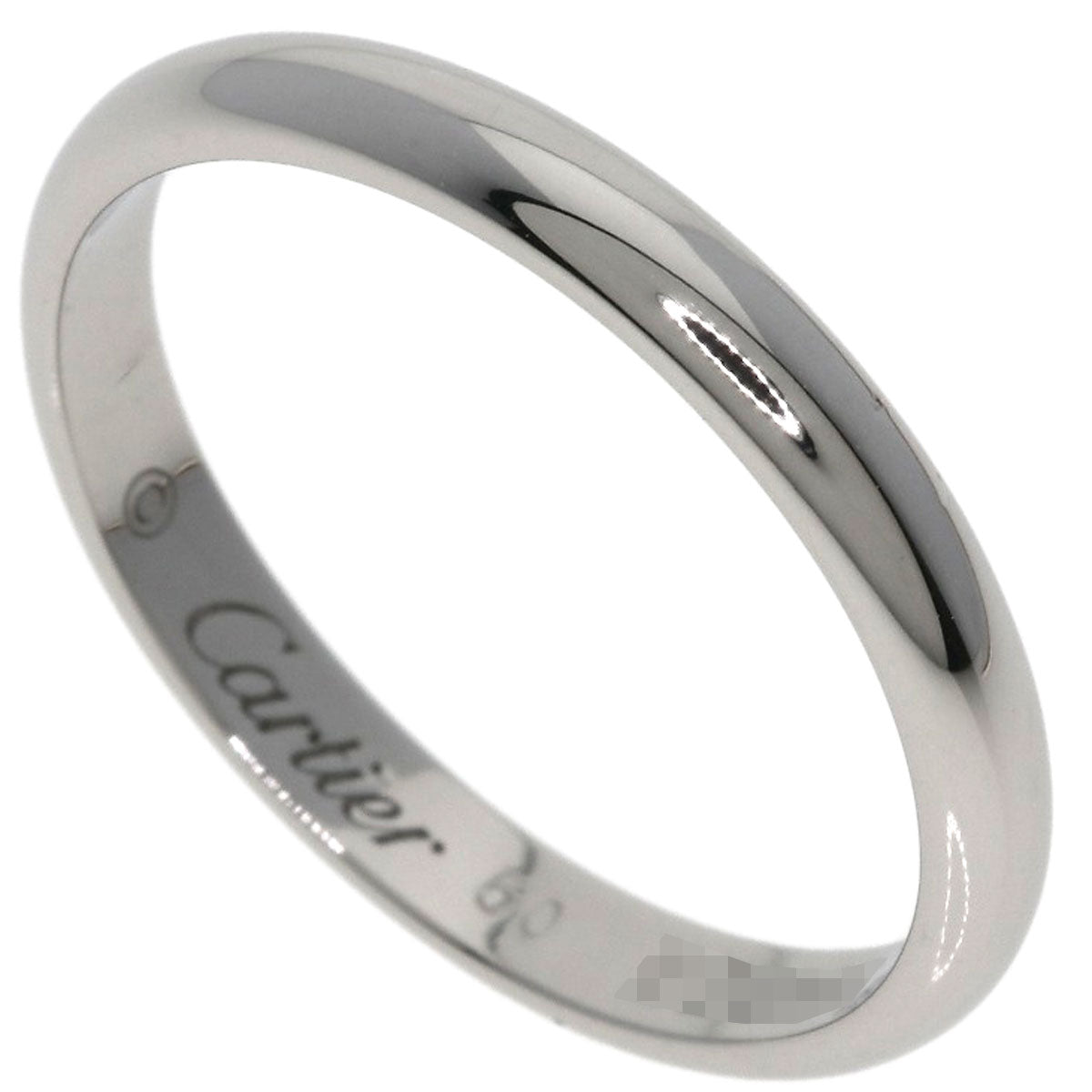 CARTIER Wedding #50 Ring Platinum PT950 Ladies [Used]