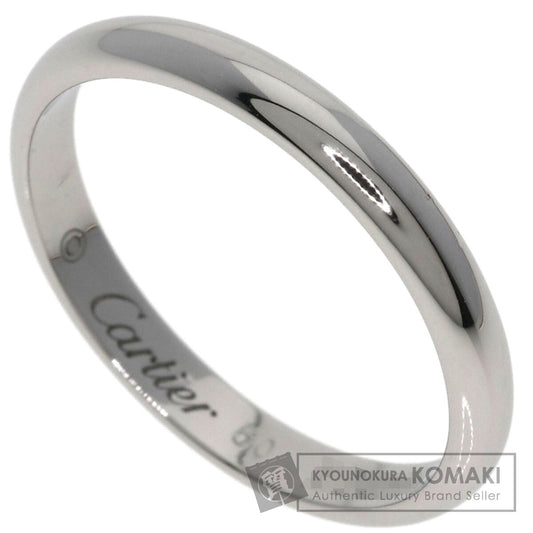 CARTIER Wedding #50 Ring Platinum PT950 Ladies [Used]
