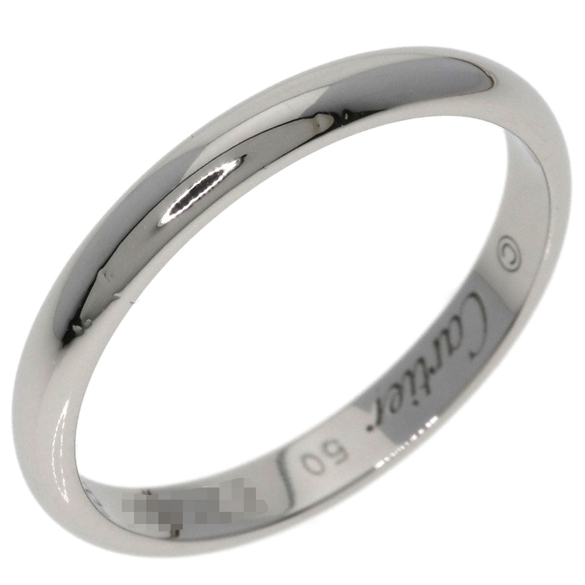 CARTIER Wedding #50 Ring Platinum PT950 Ladies [Used]