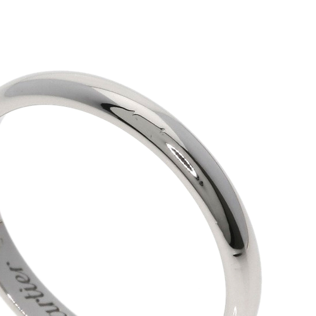 CARTIER Wedding #50 Ring Platinum PT950 Ladies [Used]