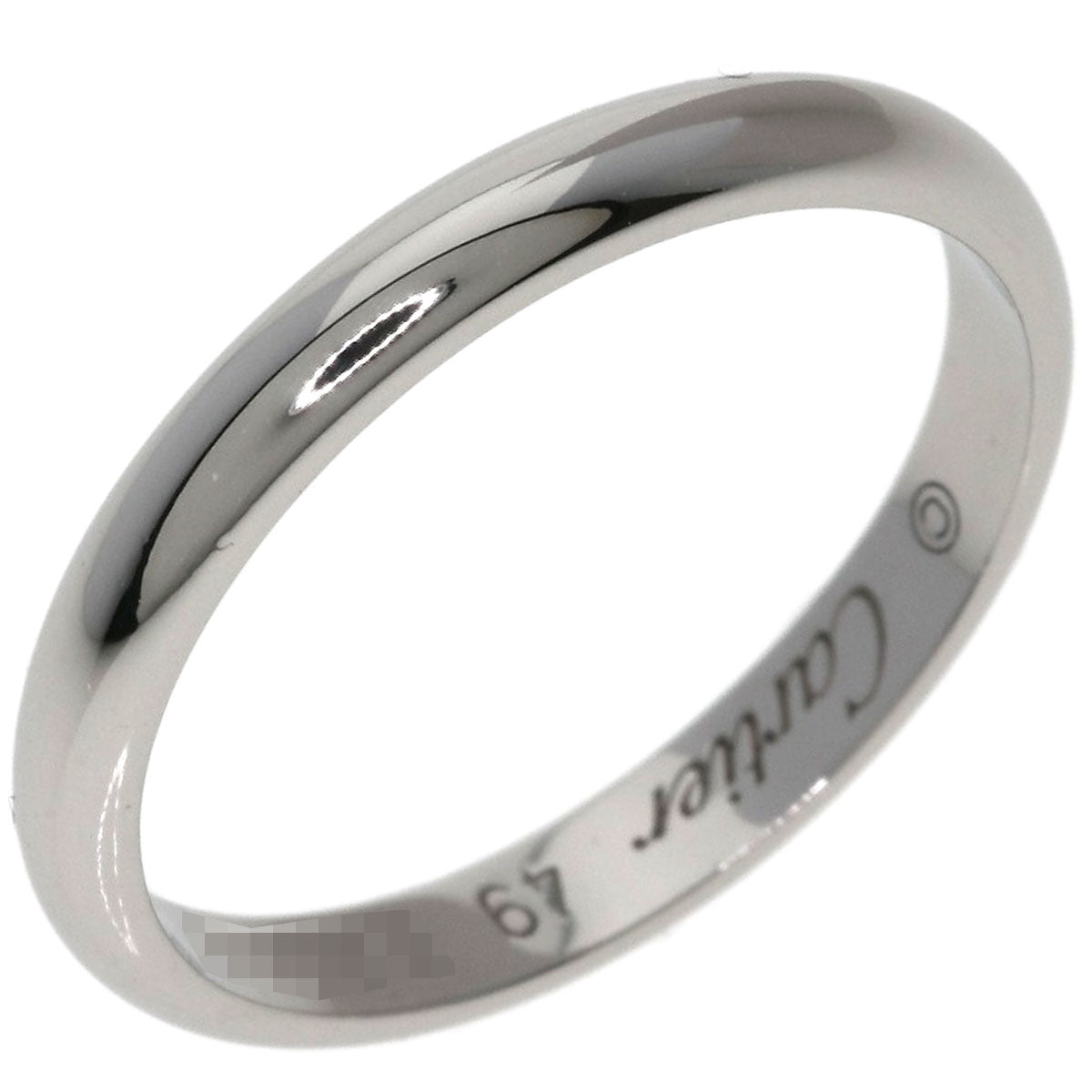 CARTIER Wedding #49 Ring Platinum PT950 Ladies [Used]