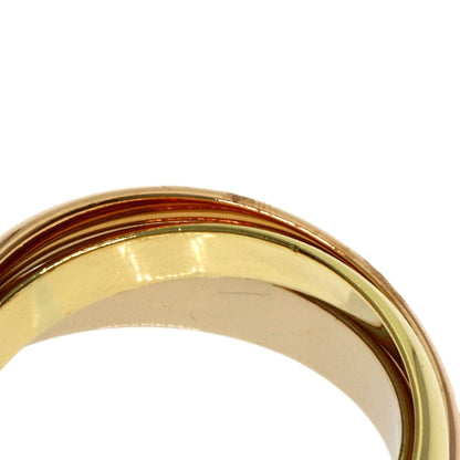 CARTIER Trinity #51 Ring K18 Yellow Gold K18 White GoldLadies [Used]
