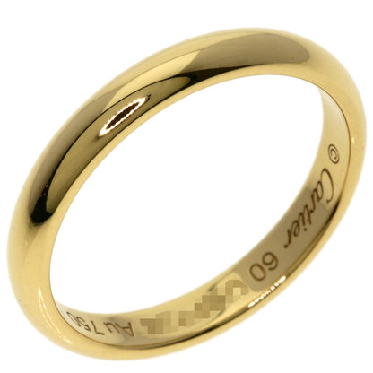 CARTIER Wedding Band #60 Ring K18 Yellow Gold Ladies [Used]