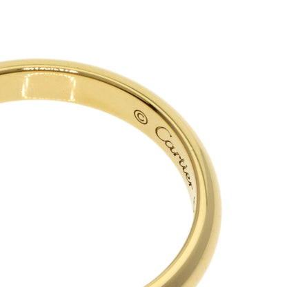 CARTIER Wedding Band #60 Ring K18 Yellow Gold Ladies [Used]
