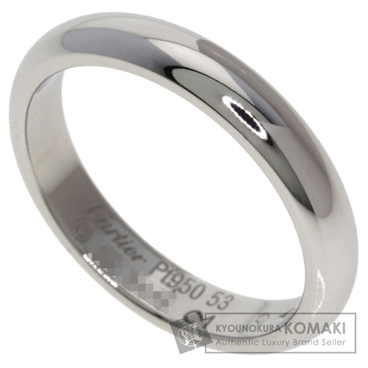 CARTIER Wedding #53 Ring Platinum PT950 Ladies [Used]