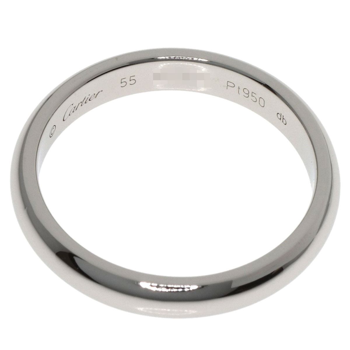 CARTIER Wedding #55 Ring Platinum PT950 Ladies [Used]