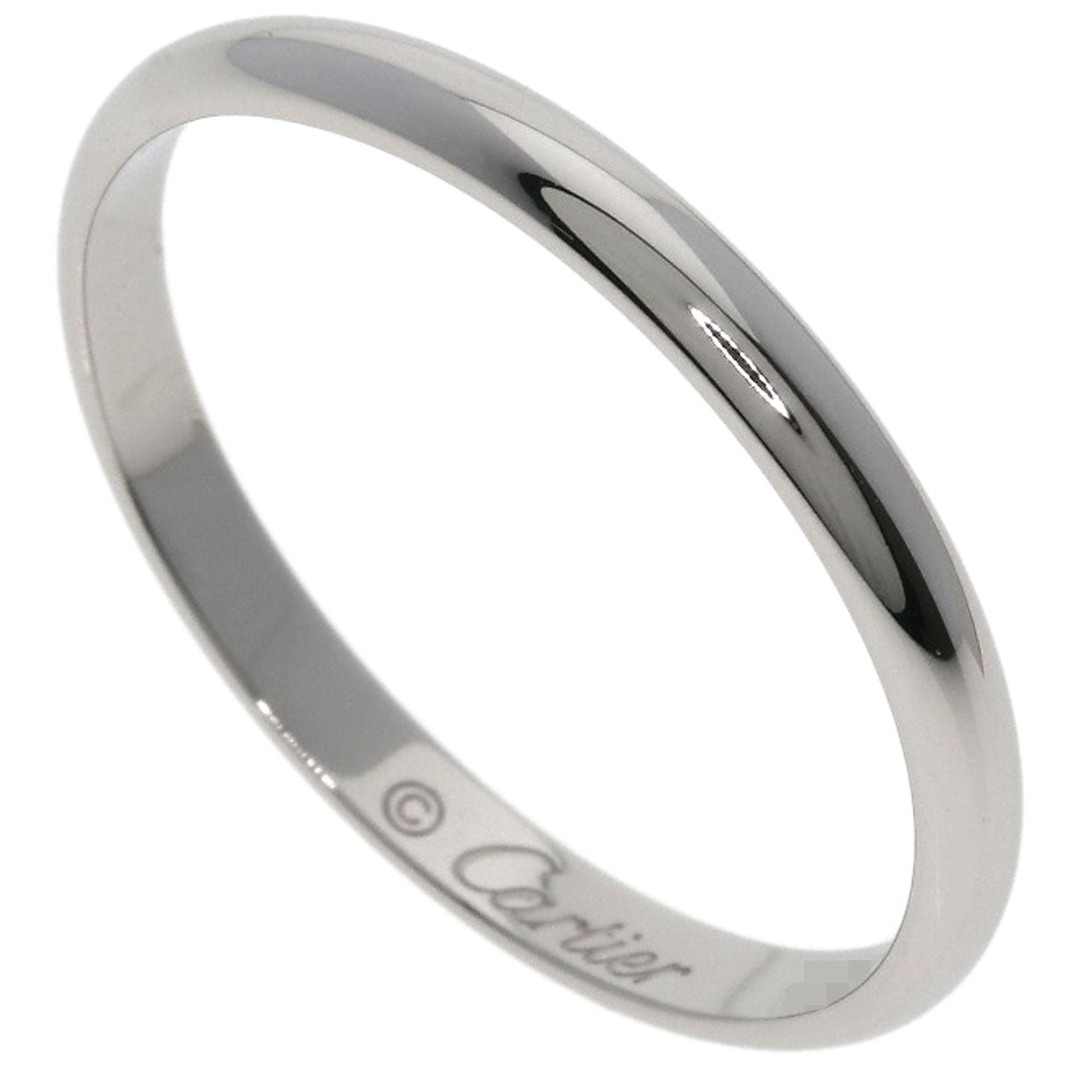 CARTIER Wedding #62 Ring Platinum PT950 Ladies [Used]