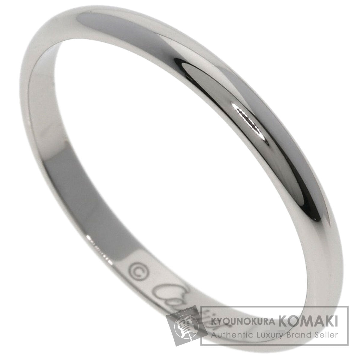 CARTIER Wedding #62 Ring Platinum PT950 Ladies [Used]