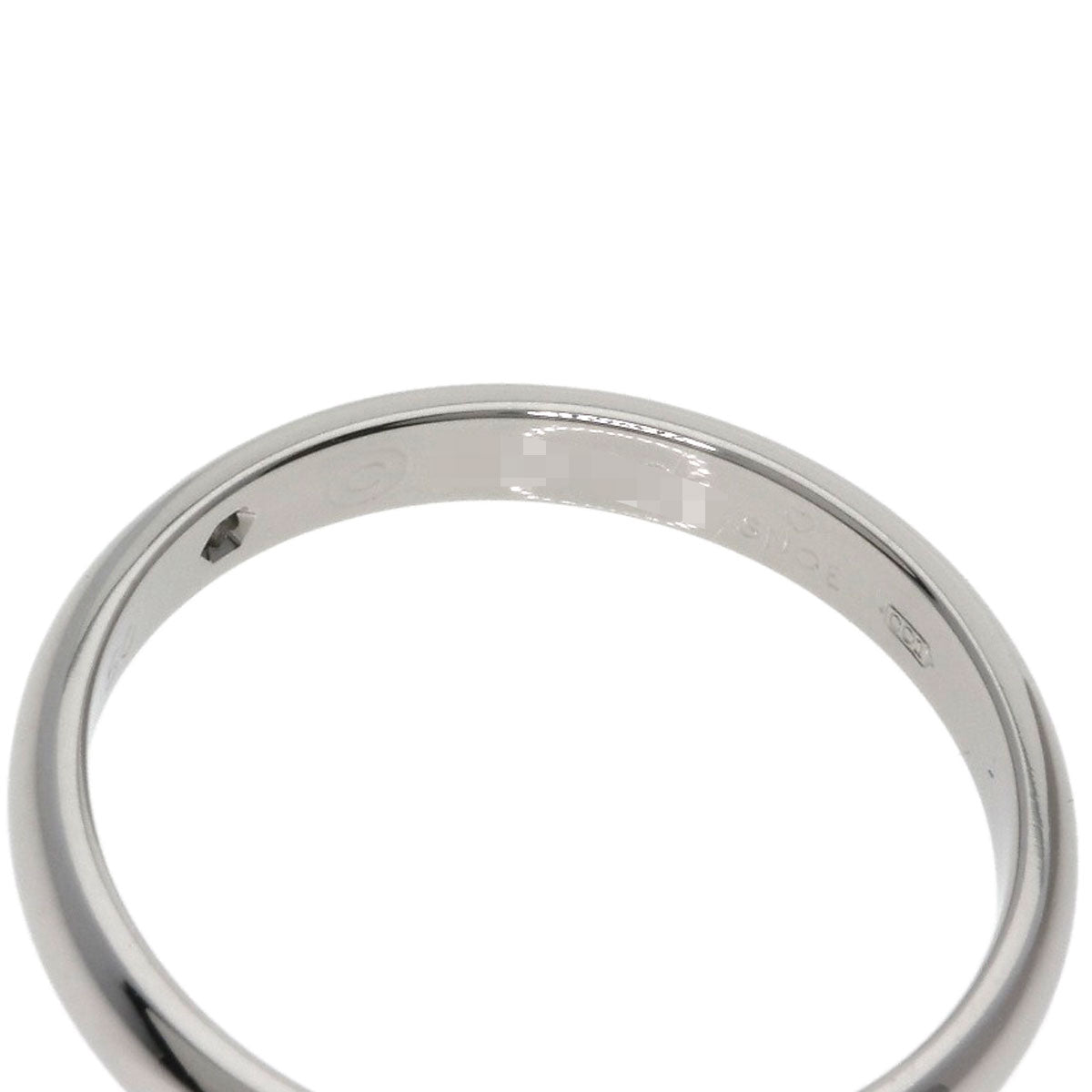 CARTIER Wedding 1P Diamond #50 Ring Platinum PT950 Ladies [Used]
