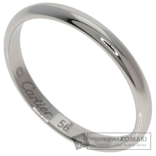 CARTIER Wedding #56 Ring Platinum PT950 Ladies [Used]