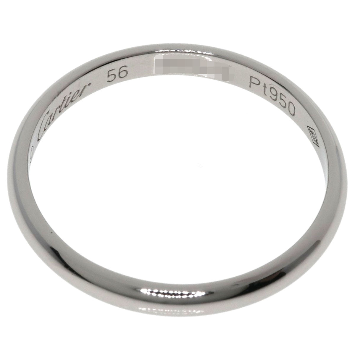 CARTIER Wedding #56 Ring Platinum PT950 Ladies [Used]
