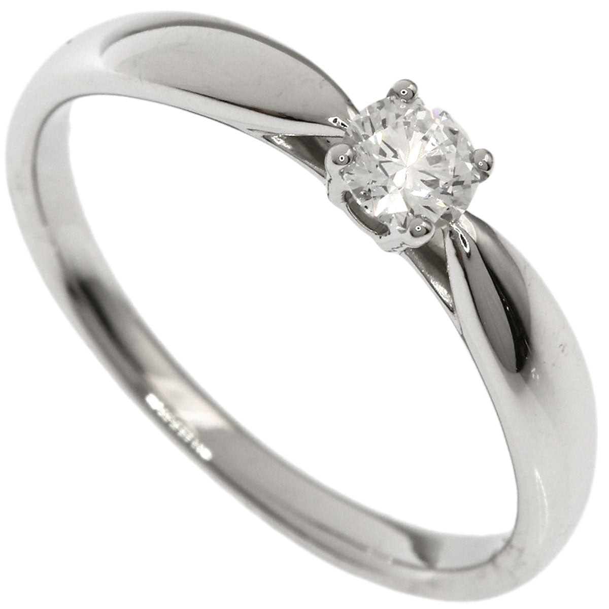 TIFFANY&Co. Harmony 1P Diamond Ring Platinum PT950 Ladies [Used]
