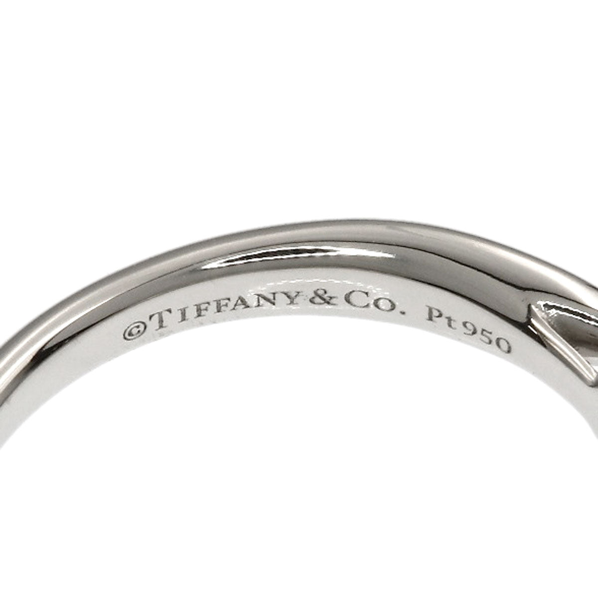 TIFFANY&Co. Harmony 1P Diamond Ring Platinum PT950 Ladies [Used]