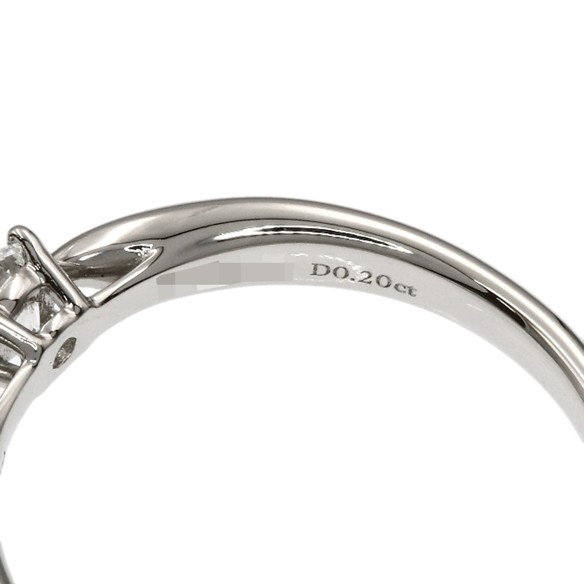 TIFFANY&Co. Harmony 1P Diamond Ring Platinum PT950 Ladies [Used]