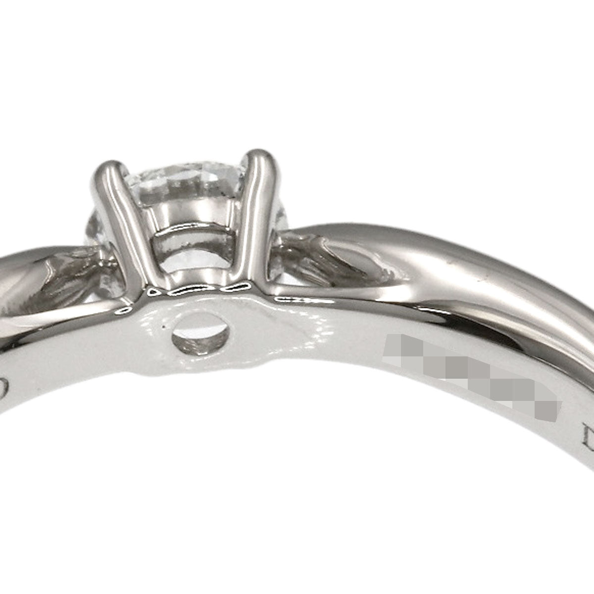 TIFFANY&Co. Harmony 1P Diamond Ring Platinum PT950 Ladies [Used]