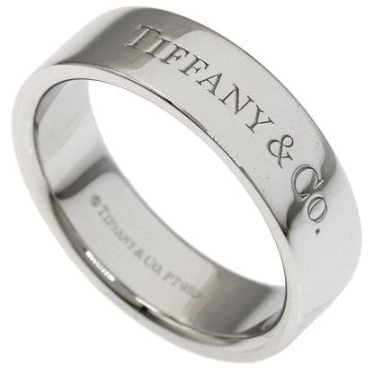 TIFFANY&Co. Flat band Ring Platinum PT950 Ladies [Used]