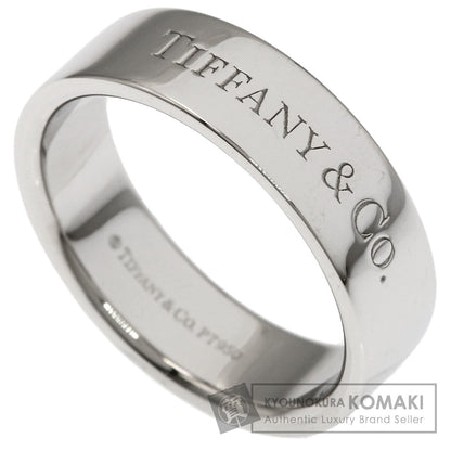 TIFFANY&Co. Flat band Ring Platinum PT950 Ladies [Used]