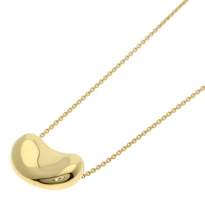 TIFFANY&Co. Bean Necklace K18 Yellow Gold Ladies [Used]