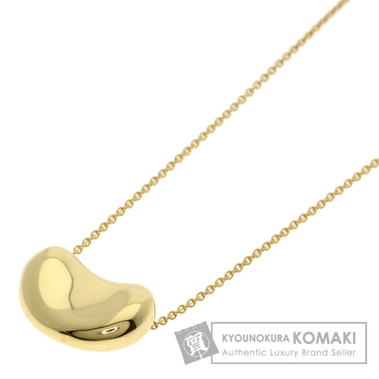 TIFFANY&Co. Bean Necklace K18 Yellow Gold Ladies [Used]