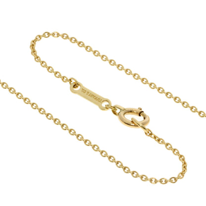 TIFFANY&Co. Bean Necklace K18 Yellow Gold Ladies [Used]
