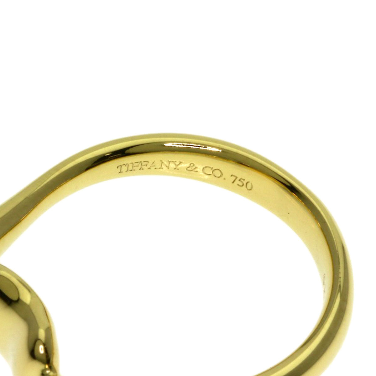 TIFFANY&Co. Bean Ring K18 Yellow Gold Ladies [Used]