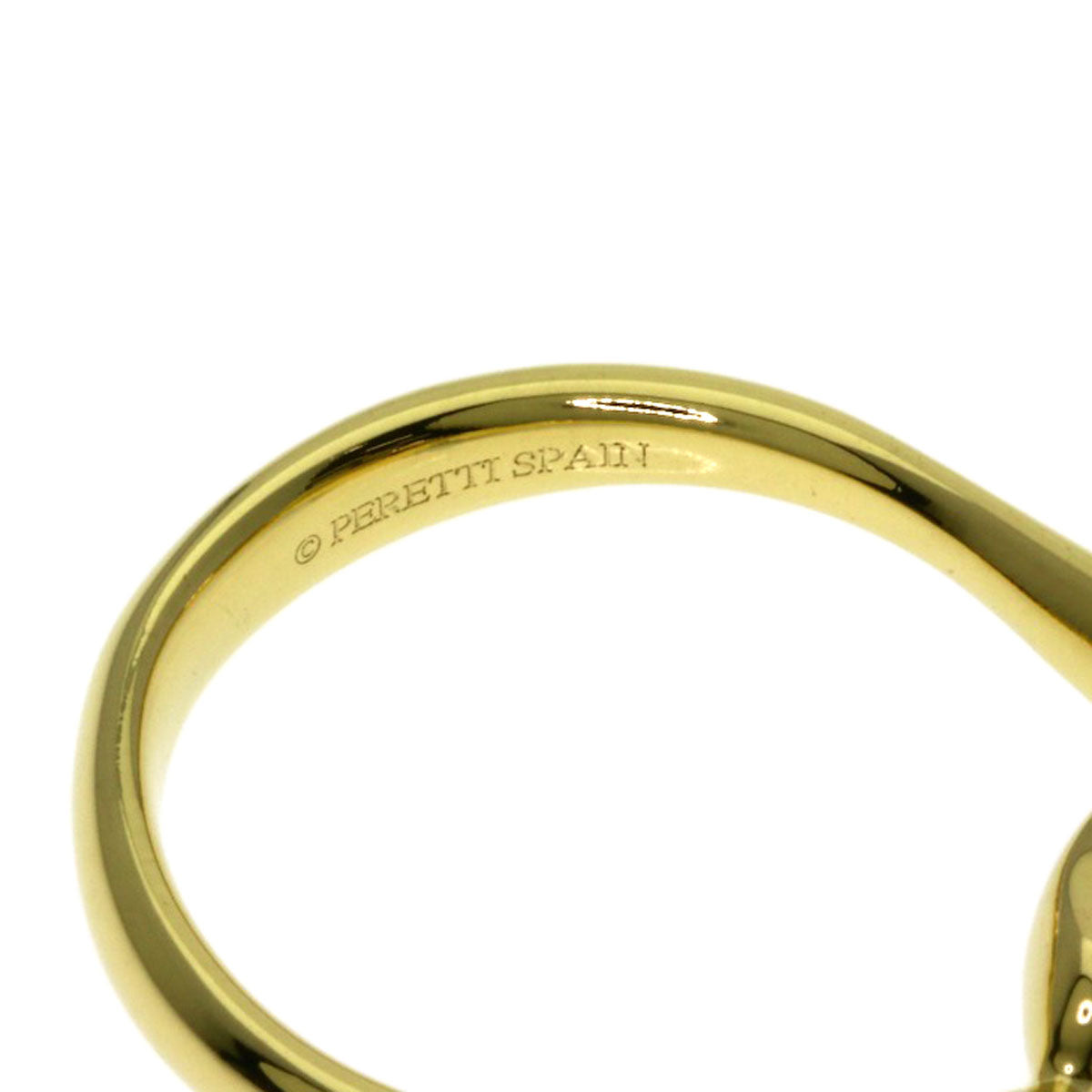 TIFFANY&Co. Bean Ring K18 Yellow Gold Ladies [Used]