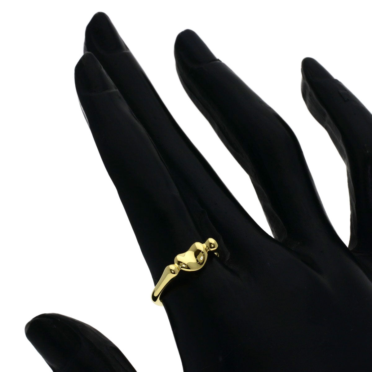 TIFFANY&Co. Bean Ring K18 Yellow Gold Ladies [Used]