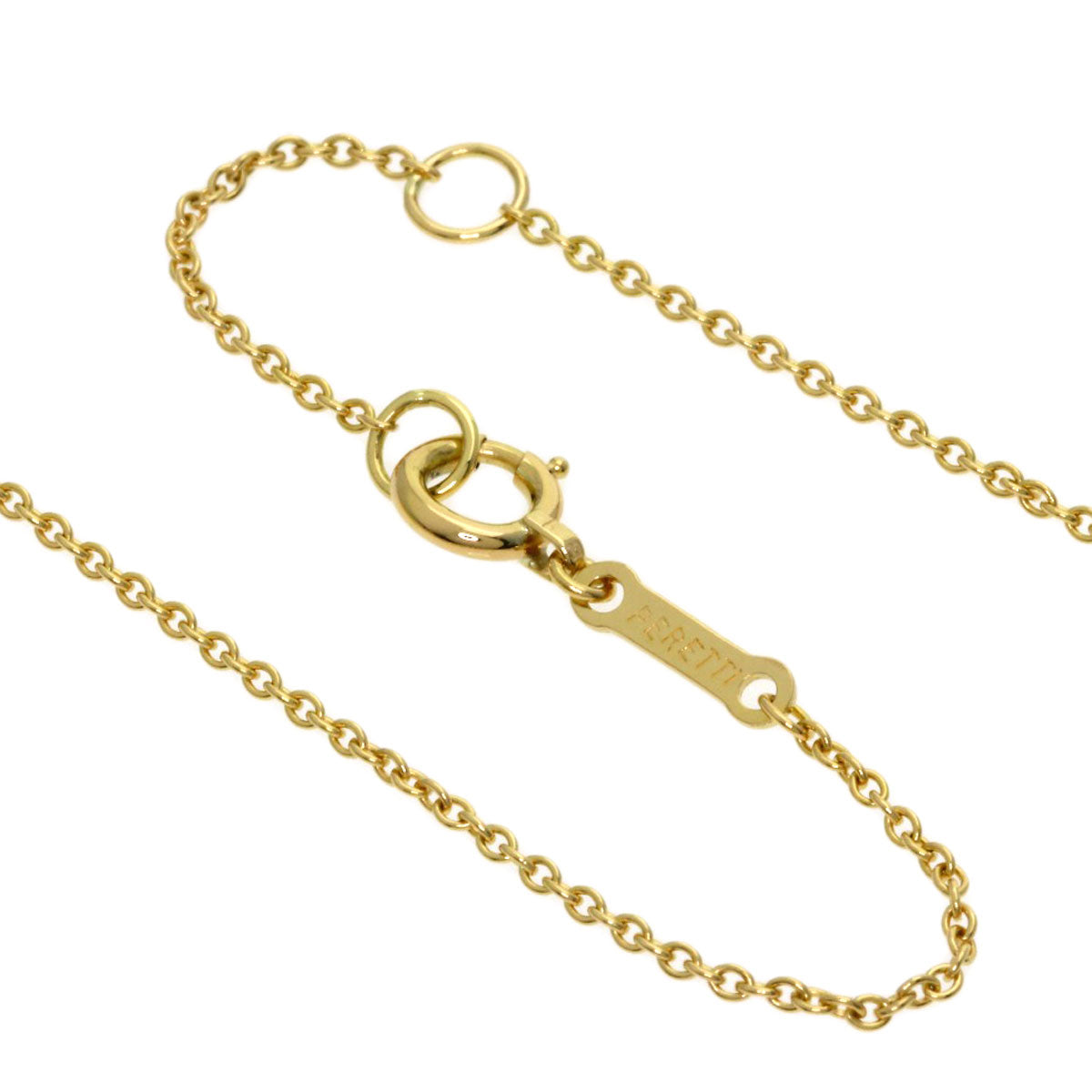 TIFFANY&Co. Chain 16.1" Necklace K18 Yellow Gold Ladies [Used]