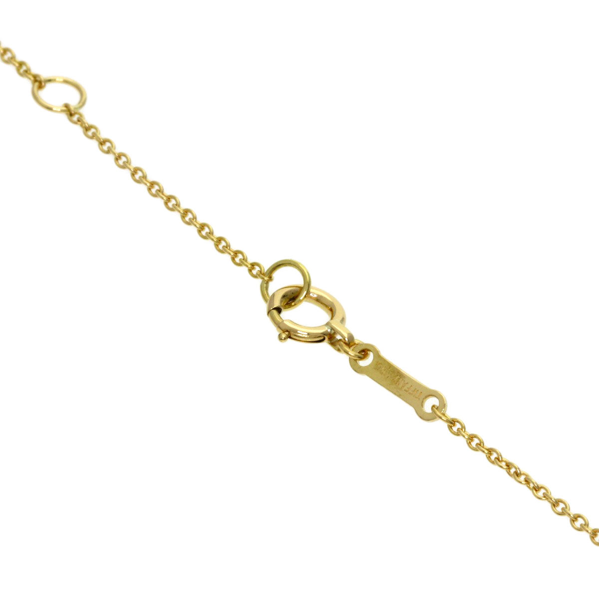TIFFANY&Co. Chain 16.1" Necklace K18 Yellow Gold Ladies [Used]
