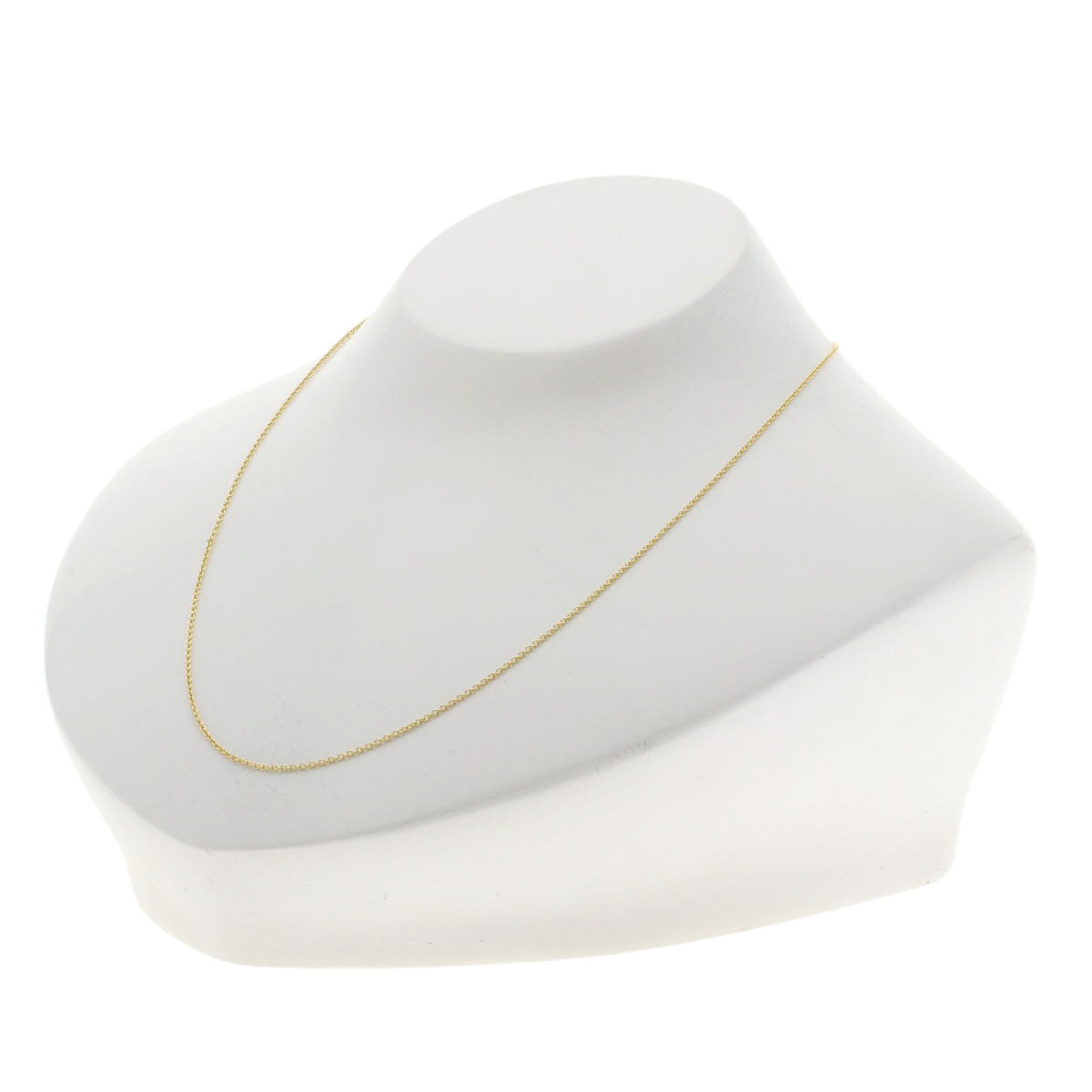 TIFFANY&Co. Chain 16.1" Necklace K18 Yellow Gold Ladies [Used]
