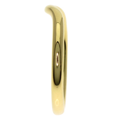 TIFFANY&Co. Curved band Ring K18 Yellow Gold Ladies [Used]
