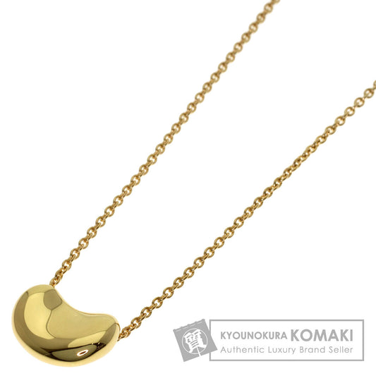 TIFFANY&Co. Bean Necklace K18 Yellow Gold Ladies [Used]